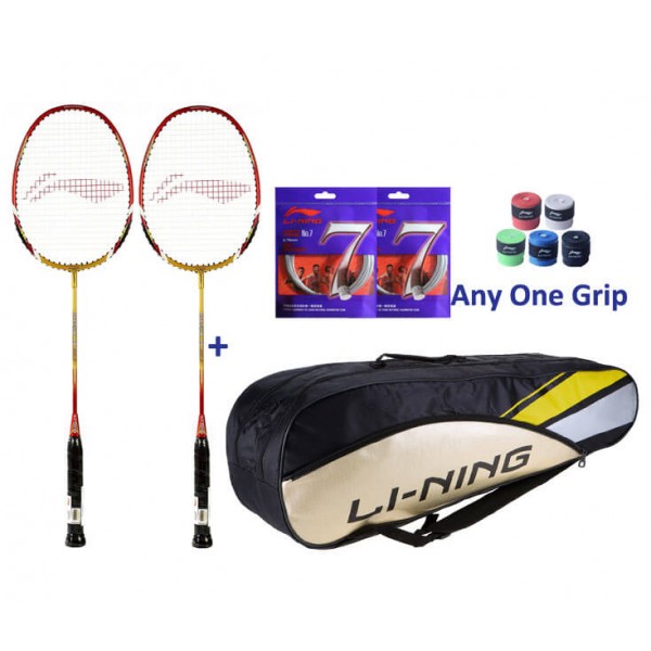 Li Ning Smash XP 90-II Badminton Two Player Set