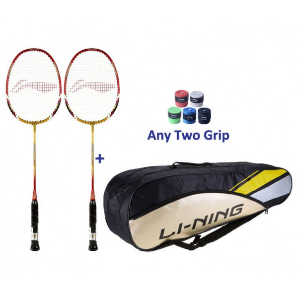 Li Ning Smash XP 90-II Badminton Racket Set