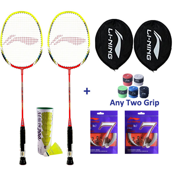 Li Ning Smash XP 80-II Two Player Badminton Set
