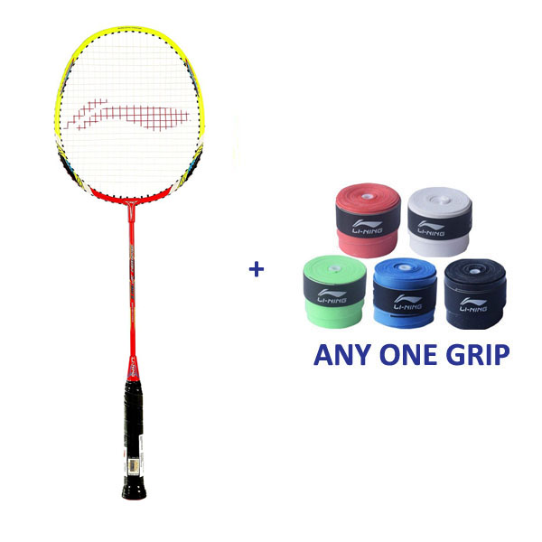 Li Ning Smash XP 80-II Badminton Racket with Overgrip