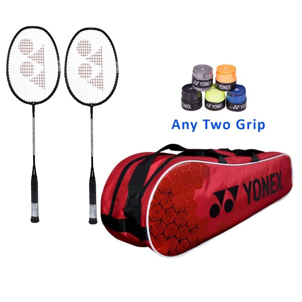 Zr 100 Yonex Badminton Rackets | Zr 100 with Cover | Two Zr 100 Badminton Racket Kit