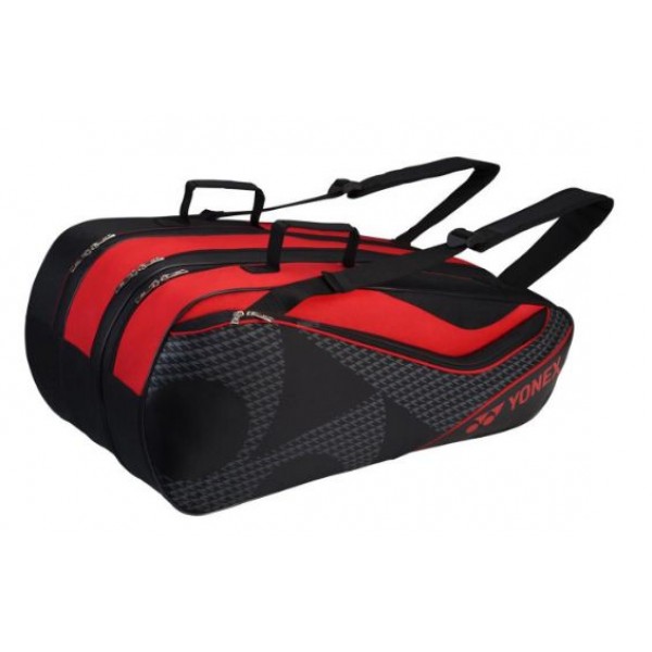 YONEX SUNR 8726 TG BT6 Racket Kit Bag Black and Red