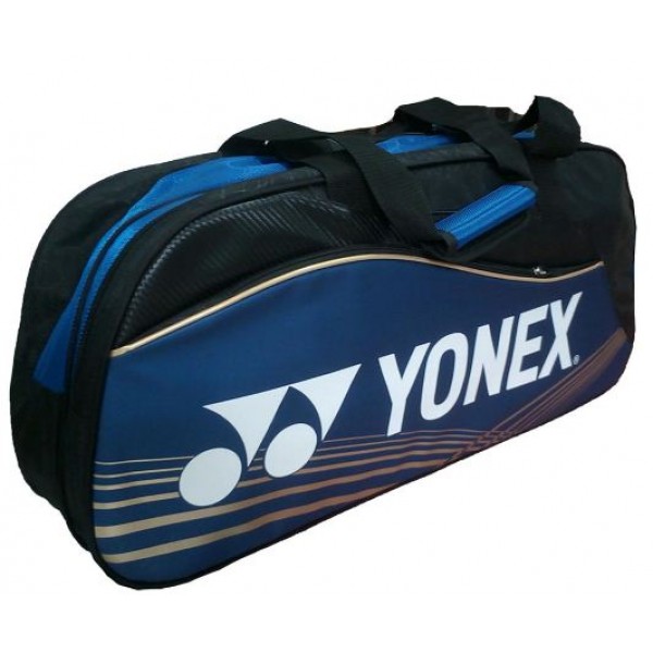 Yonex SUNR 9631 MTK BT6 Badminton Racket kit Bag Blue and Black