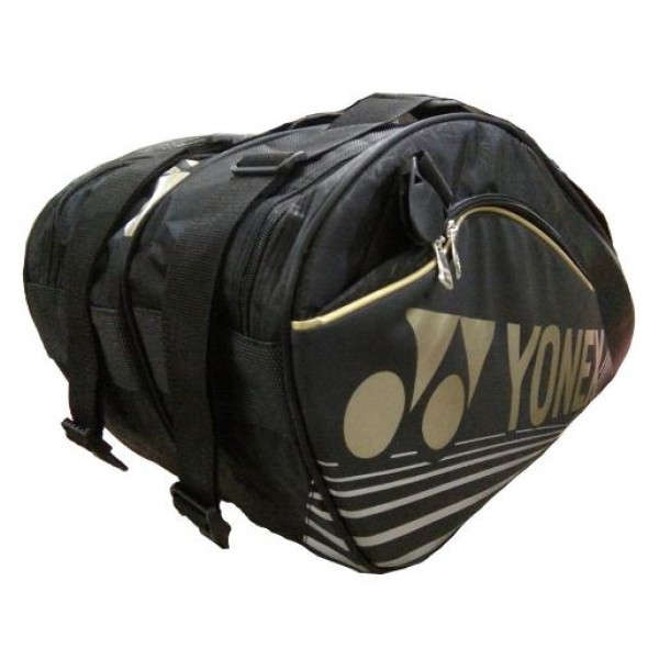 YONEX SUNR 9626 TG BT6 SR Black Badminton Kit Bag 