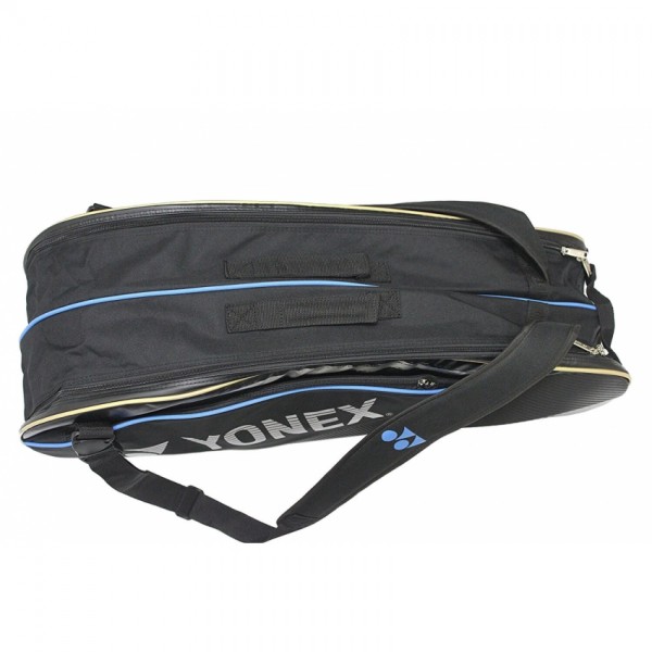 Yonex SUNR WE 01 TG BT 6 SR Badminton Kit Bag Black