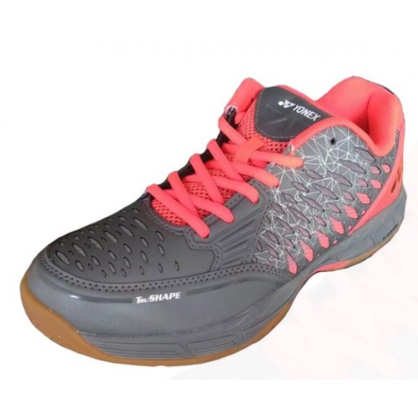 Yonex Court ACE Badminton Shoes Grey Red