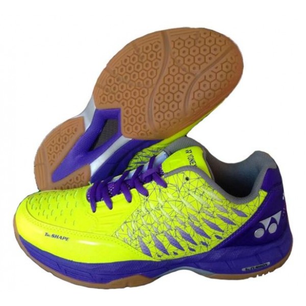 Yonex Court ACE Badminton Shoes Lime Purple