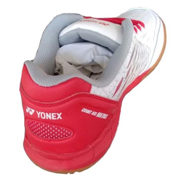 Yonex Court ACE Badminton Shoes White Red