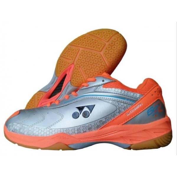 Yonex 65 AW Badminton Shoes Orange Silve...