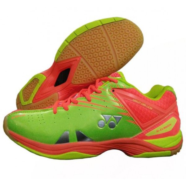 Yonex SRCP 01 R LCW Badminton Shoes Green Orange