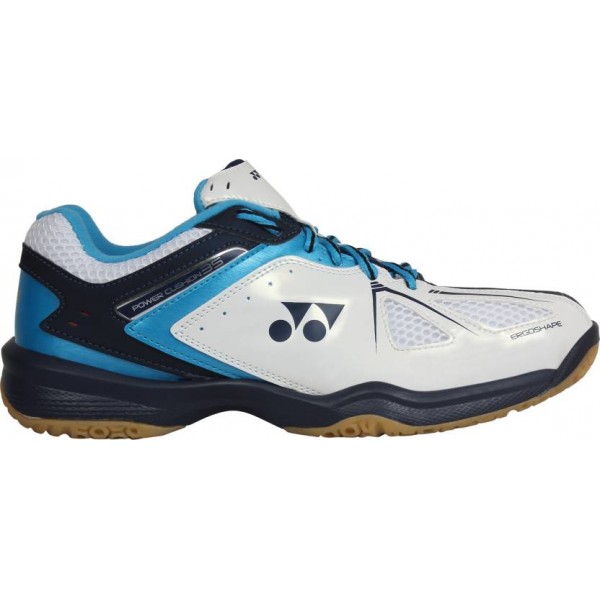 YONEX SHB 35 EX Badminton Shoes White Blue