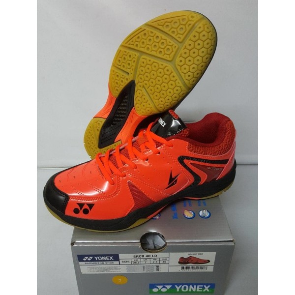 Yonex SRCR 40 LD Badminton Shoes Red