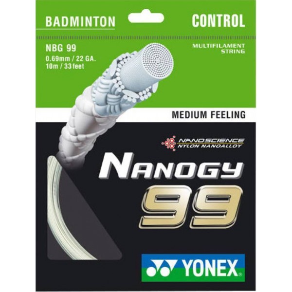 Yonex NanoGY 99 Badminton String(0.69 m...