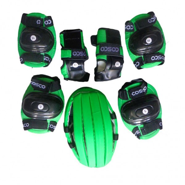 Cosco Skates protective kit Green