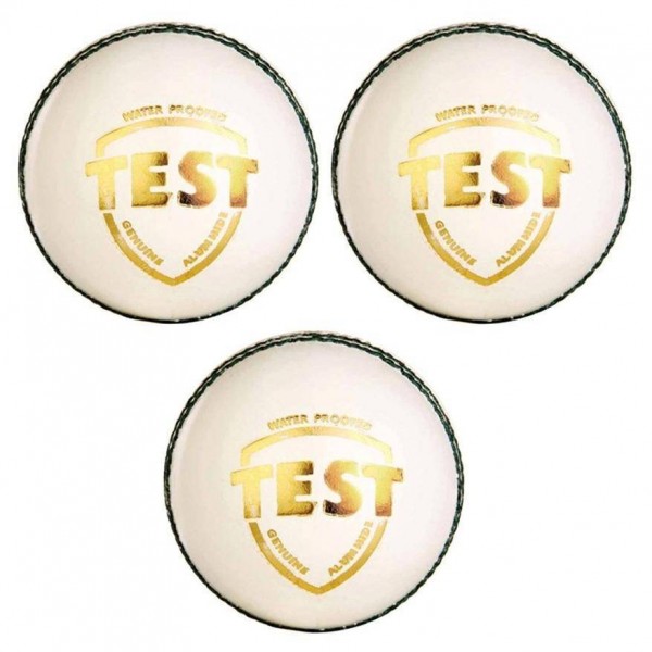 SG Test White Cricket Ball 3 Ball set