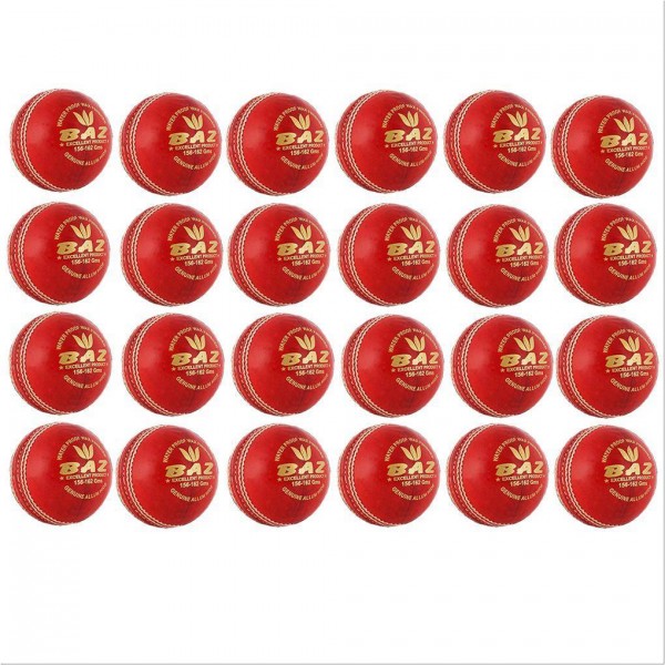 Aj Baz Cricket Ball Set of 24 Ball Red