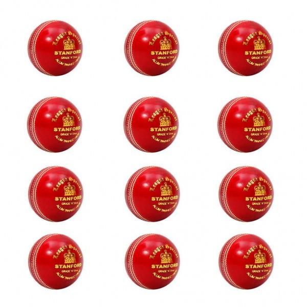 Stanford League Special Cricket Ball 12 Ball Set