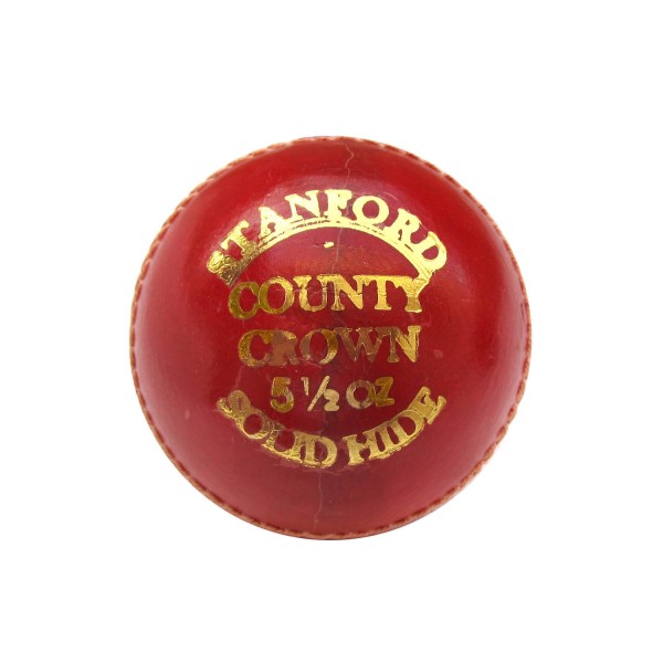 SF County Crown Red Cricket Ball 12 Ball 
