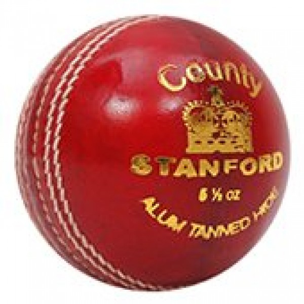 Stanford County Red Cricket Ball 3 Ball ...