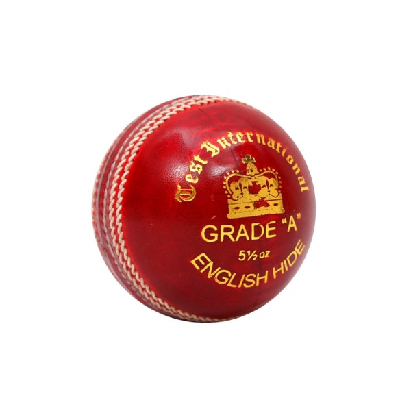 Stanford Test International Red Cricket Ball 3 Ball Set
