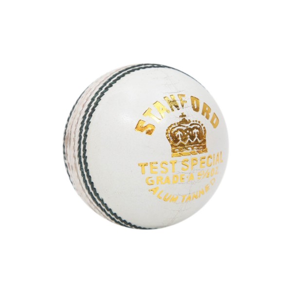 SF Test Special White Cricket Ball 12 Ba...