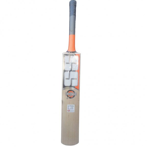 SS Ton Orange English Willow Cricket Bat Standard Size