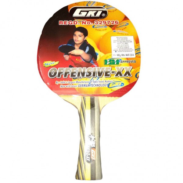 GKI Offensive XX Table Tennis Racquet
