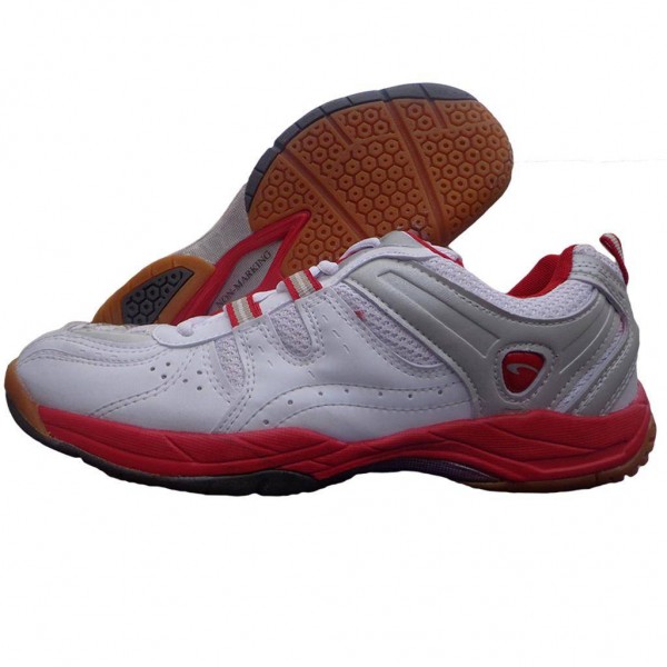PRO ASE Court Table Tennis shoe red whit...