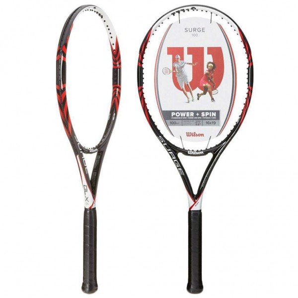 Wilson Surge Pro 100 (Red) Tennis Racket