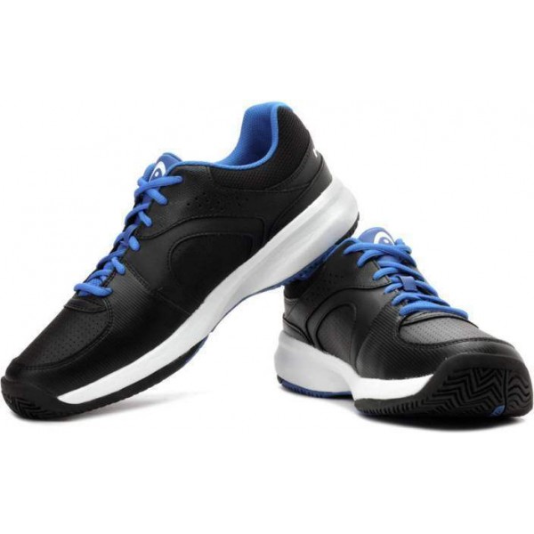 HEAD Lazor Tennis Shoe Black and Blue