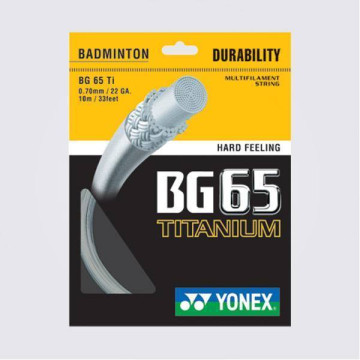 Yonex BG65 Titanium Badminton String 
