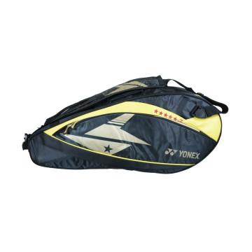 YONEX SUNR 02 LDTG BT6 Yellow Black Badminton Kit Bag