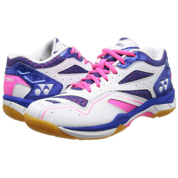 Yonex Power Cushion Comfort Ladies Badminton Shoes White Purple 
