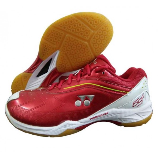 Yonex 65 AW Badminton Shoes White Red