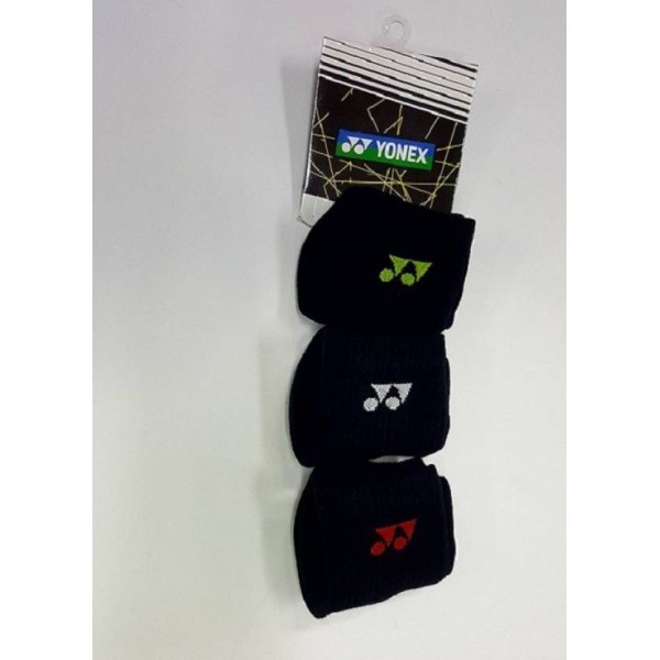 Yonex Socks Pack of 3 Black