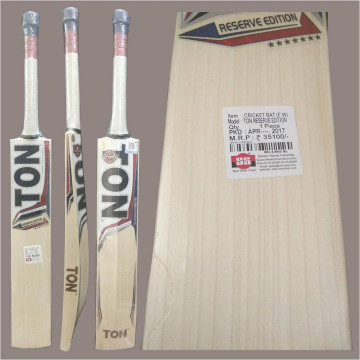 SS Ton Reserve Edition English Willow Cricket Bat