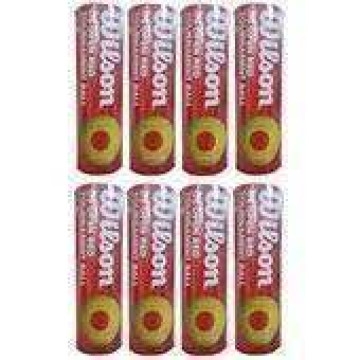 Wilson US Open Tennis Ball 8 Cans Red